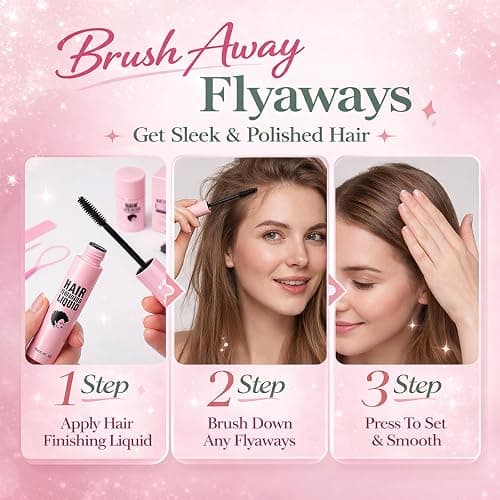 7pcs Hair Wax Stick, Slick Back Hair Products, Wax Stick for Hair Styling,Set with 5 Brushes and 2 Containers thumbnail 7