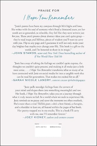 I Hope You Remember: Poems on Loving, Longing, and Living thumbnail 2