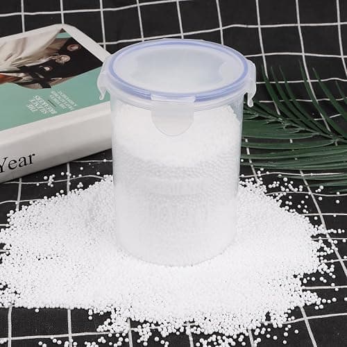 DECORA 80000 Pieces Mini Foam Balls for DIY and Slime Supplies White Foam Beads 2-3mm for Art Homemade Slime, Wedding and Party Decorations thumbnail 7
