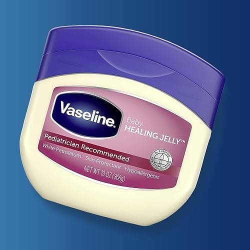 Vaseline Healing Jelly Baby, 2-Pack – Hypoallergenic Moisturizer for Baby Care, Diaper Rash, Sensitive and Dry Skin, Baby Powder Scent, 13 Oz Ea thumbnail 2