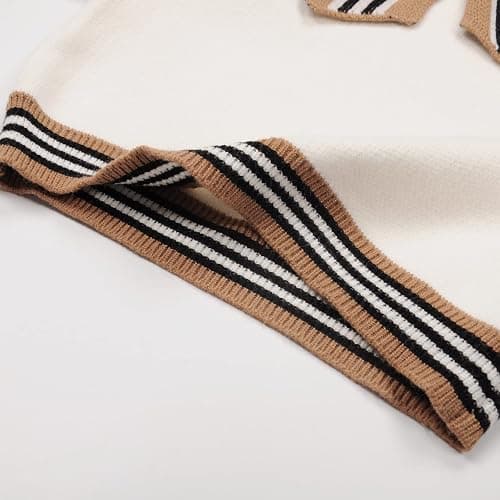 Balatale Toddler Baby Girls Fall Outfits Long Sleeve Knitted Sweater Tops Pleated Mini Skirt Set Autumn Winter Clothes Set thumbnail 6