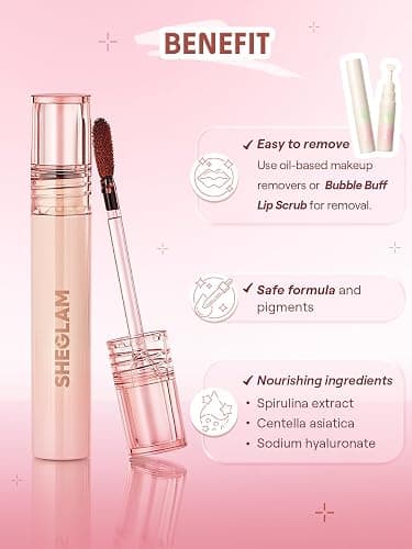 SHEGLAM Fall In Line Peel Off Lip Liner Stain-Mauvelous thumbnail 3