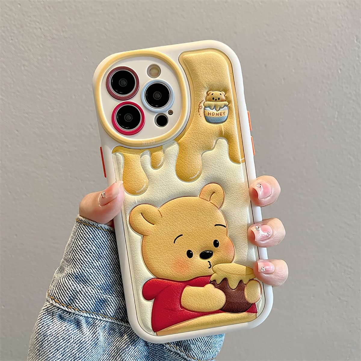 Funda compatible con iPhone 15 Pro Max de dibujos animados, correa de TPU suave a prueba de golpes para niños y niñas y mujeres thumbnail 2