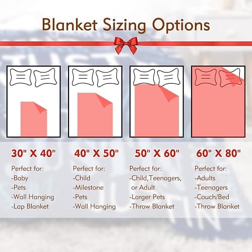 Corissy Ships Next Day, Personalized Blankets and Throws Custom Blanket with Name Customized Flannel Blanket for Kids Christmas Blanket Gifts for Teen Girls Boys | Christmas Blanket, Customized, with Name, for Teen Girls Boys, for Kids, Gifts, Ships Next Day thumbnail 6