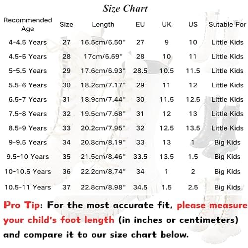 betible Girls Boots Knee High Zip Up Lace Up Outdoor Booties Winter Fashion Long Leather Boot for Little Kid Big Kid thumbnail 4