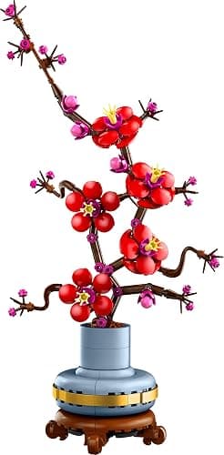 LEGO Botanicals Pflaumenblüte - Pflegeleichte Blumendeko aus der Botanik Kollektion - Kreatives Bauset für Erwachsene - Entspannende Aktivität - Künstliche Pflanze zum Sammeln 10369 thumbnail 9