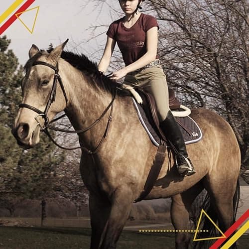 Kavallerie 3D Air-Mesh Half Pad, Impact Protection & Therapeutic Gel Padding English Saddle for Maximum Support and Stability, Best for Horses Under Saddle, Dressage, Jumping & Training thumbnail 3