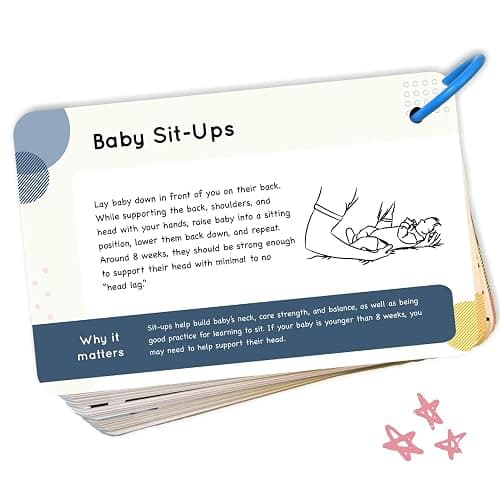 Curious Baby™ Award Winning 40+ Activities for Baby & Me (0-12 Months) | Developmentally-Focused and Stimulating Creative Playtime Ideas for Baby & Me | Includes Black/White High-Contrast Cards thumbnail 5