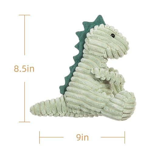 Apricot Lamb Toys Plush Matcha Dinosaur Stuffed Animal Soft Cuddly Perfect for Childs (Matcha Dino, 8.5 Inches) thumbnail 3