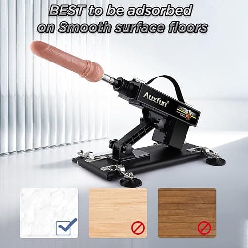 Sex Machine, AUXFUN Automatic Dildo Machine with Bluetooth App Control,Thrusting Machine for Women with 6 Accessories,Sex Machine attachments Sex Toys thumbnail 4