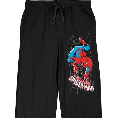 Bioworld Spiderman So Amazing Spiderman Men's Quick Turn Sleep Pajama Pants thumbnail 2