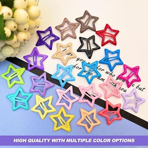 colorful star snap clips! thumbnail 4
