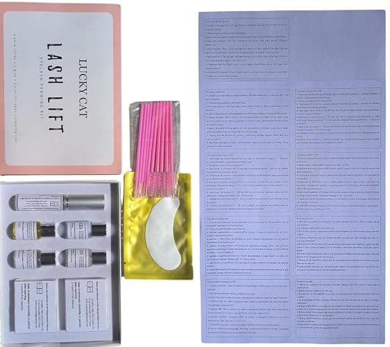 Kit Laminazione Ciglia, Kit Permanente per Ciglia,Ciglia Lifting Set,Lash Lift Kit,Kit per l'estensione delle Ciglia Professionale,Ideale per Salone thumbnail 6