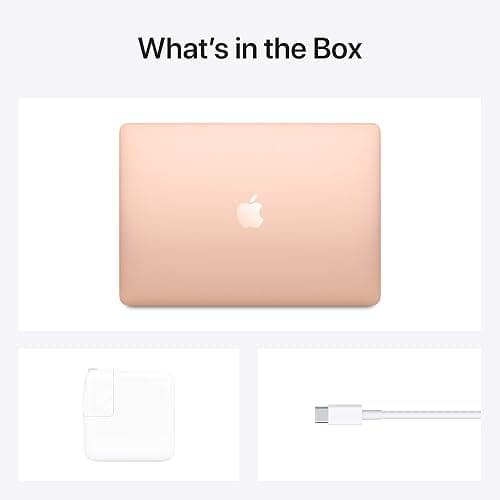 2020 Apple MacBook Air Laptop: Apple M1 Chip, 13” Retina Display, 8GB RAM, 256GB SSD Storage, Backlit Keyboard, FaceTime HD Camera, Touch ID. Works with iPhone/iPad; Gold thumbnail 6