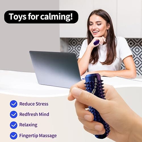 Little Ouchies Pain Fidget Toy,Portable Stress Relief Toys for Adults, Spiky Sensory Anxiety Relief Gifts for Friends 2PCS thumbnail 4