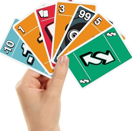 Mattel Games ONO 99 Card Game from the Makers of UNO for Kids, Adults & Families, Add Numbers & Don't Go Over 99 thumbnail 6