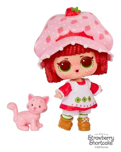 LOL Surprise Loves The World of Strawberry Shortcake Tots with Scented Dolls, Pets, and Transforming Strawberry House Playset – Gift for Kids Ages 4+ thumbnail 3