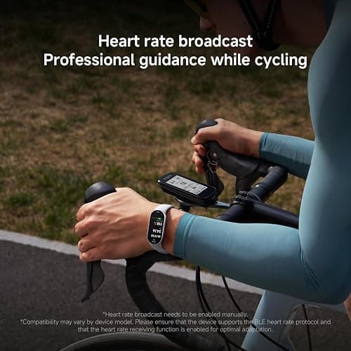 Xiaomi Smart Band 10, Montre Connectée, Boîtier alu, Suivi d'Activité, Écran AMOLED 1.72'', Autonomie 21 Jours, Charge Rapide, Suivi santé & Sommeil,150+ Sports, iOS & Android, 5 ATM, Boussole thumbnail 12
