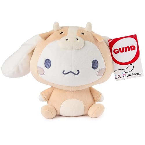 GUND Sanrio Official Hello Kitty and Friends Cinnamoroll Rodeo Bull Plush, Collectible Plush Toy, Bull Stuffed Animal for Ages 1 and Up, 6” thumbnail 6