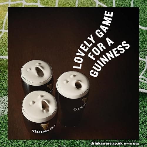 Guinness Draught Nitrosurge Stout Beer | 4.1% vol | 4x558ml Cans | Perfect Pub Pour at Home | Match Day Beer | Celebrate the Football This Summer | Device Sold Separately thumbnail 8
