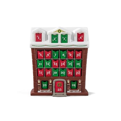 Step2 My First Advent Calendar, Kids Interactive Christmas Toy, Includes 25 Toy Refillable Bins, Hide Surprises for Holiday Excitement, Made of Durable Plastic, for Toddlers 1.5+ Years Old - Image 1
