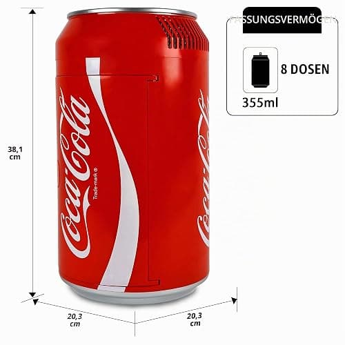 Coca Cola CC06-G Mini Dosen-Kühlschrank thumbnail 3
