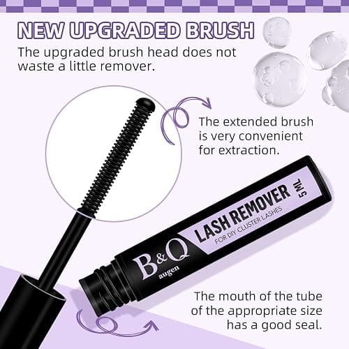 B&Q Manga Lash Clusters Kit Anime Lashes 10-18mm Mixed 120pcs Eyelash Extension Kit Thick Curly Manga Style Feature Spike Eyelash Clusters Perfect Choice for Beginners at Home(KIT-Anime 03) thumbnail 8