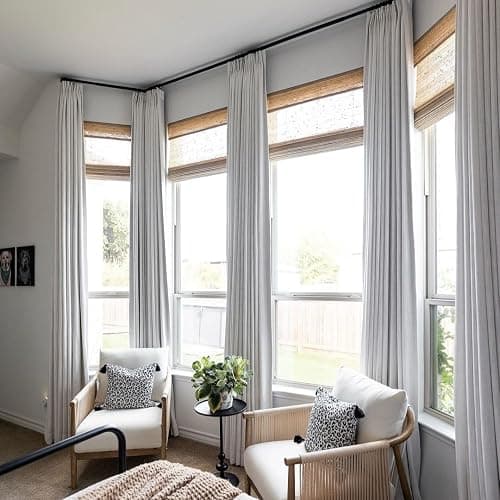 TWOPAGES Liz Linen Curtain Custom Linen Drapery Panel for Living Room Bedroom Patio Door,1 Panel thumbnail 4