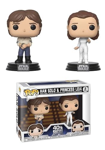 Funko Pop! Star Wars: Star Wars - Han and Leia 2-Pack - Image 1