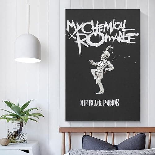 JPOSTHCZ My Chemical Romance Poster Mcr Poster Music Canvas Wall Art Aesthetic Decorative Painting Living Room，Cafes, Restaurants And Hotelsstyle 12x18inch(30x45cm) thumbnail 5