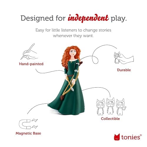 Tonies Merida Audio Toy Figurine from Disney and Pixar's Brave thumbnail 3