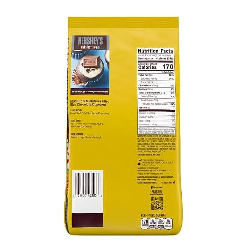 HERSHEY'S Miniatures Assorted Chocolate Candy Party Pack, 30 oz (Pack of 2) thumbnail 3