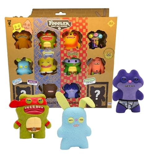 Fuggler Series 2 Collectible Figures 12-Pack Window Box | Mystery Toy Bundle with Rare Chase Figures, Creepy Miniatures, Disturbing Designs, Hidden Surprises, Collector Display Set (Assortment B) - Image 1