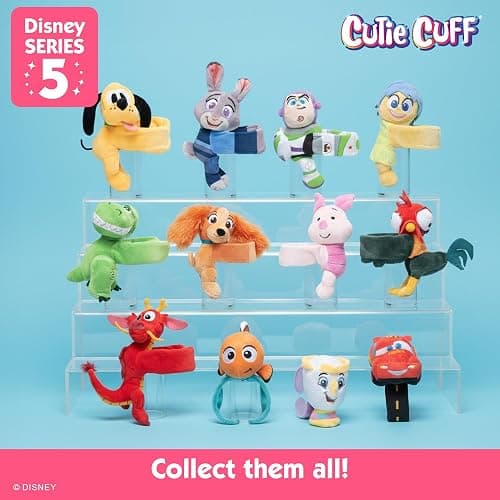 Disney Cutie Cuff - Mystery Plush Slap Band Bracelet - Favorites Series 5 thumbnail 9