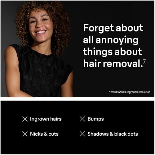 Braun IPL at Home Laser Hair Removal for Women and Men, Silk Expert Pro 5 PL5137 with Venus Swirl Razor, Permanent Visible Hair Reduction in Hair Regrowth for Body & Face, Corded, PL5137 thumbnail 7