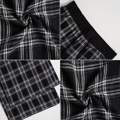 Plaid Goth Alt Pants Baggy Pants for Women Alt Clothing Alternative Clothing thumbnail 5