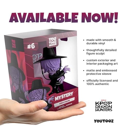 Youtooz Kpop Demon Hunters Mystery 4.8" Vinyl Figure, Collectible Mystery Figure from Kpop Demon Hunters Vinyl Collection thumbnail 3