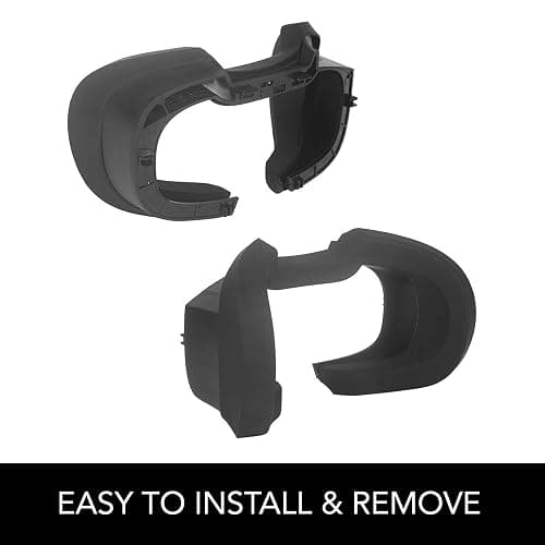 VR Face Pad for Oculus Rift S Silicone Eye Cover, Rift S VR Cover Sweatproof Waterproof Lightproof Anti-Dirty Oculus Rift S Accessory thumbnail 4