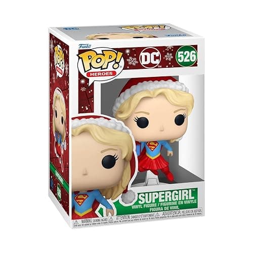Funko POP Heroes: Holiday '24 – Supergirl - DC Comics - Collectable Vinyl Figure - Gift Idea - Official Merchandise - for Kids & Adults - Comic Books Fans - Model Figure for Collectors and Display - Image 1
