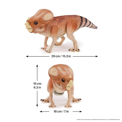 Wow! Stuff: Jurassic World Dolores Deluxe Puppetronic by RealFX - Interactive Baby Aquilops, 30+ Actions & Sounds, Realistic 15" Dinosaur Toy, Ages 8+ thumbnail 2