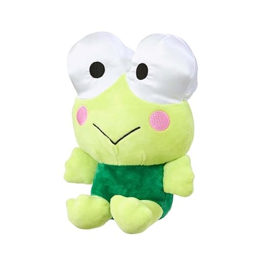 Hello Kitty Friends Plush, 22cm Keroppi Soft Toy, Cute Frog Character from Hello Kitty Series, Official Licensed Merchandise, Gift for Fans and Collectors, Suitable for Ages 4+ thumbnail 4