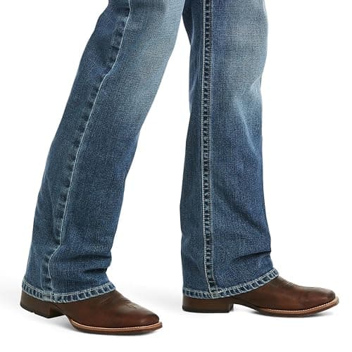 ARIAT Mens M5 Straight Stretch Remming Stackable Straight Leg Jean thumbnail 6
