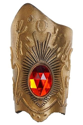 Besonca Women Zombies Addison Cosplay Costume Accessories Nova Addison 3D Printed Wristband Party Props - One Size - Yellow