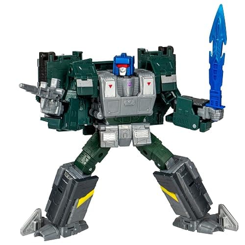 Transformers Legacy United Leader Class Overcharge, 7.5-inch Converting Action Figure, for Boys and Girls Ages 8+ | Transformers Legacy United 8 Inch Action Figure Leader Class (2025 Wave 1) - Overcharge - Image 1
