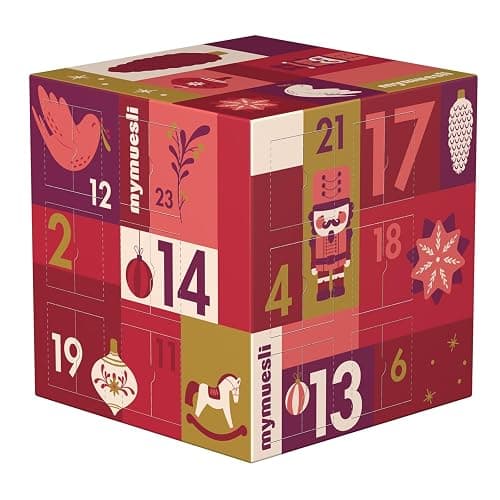 mymuesli Müsli Adventskalender 2025-24x verschiedene Bio-Müslis im 2go-Portionsbecher - Für das gesunde Frühstück in Bio-Qualität & ohne Palmöl - Geschenk für Frauen, Männer und Familien - Image 1