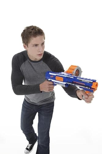 NERF Rampage N-Strike Elite Toy Blaster with 25 Dart Drum Slam Fire for Kids, Teens, & Adults (Amazon Exclusive) thumbnail 11