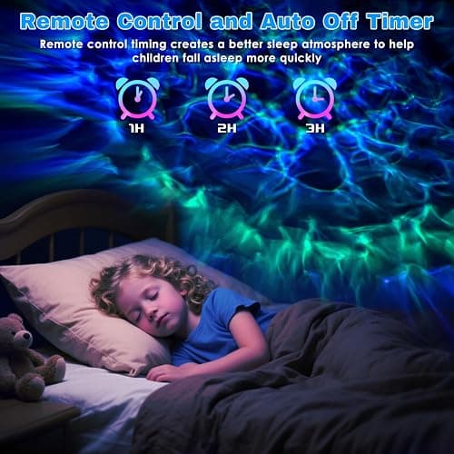 Pedica Galaxy Projector, Galaxy Projector for Bedroom, Night Light for Kids, Nebula Ceiling LED Lamp, Room Decor, with Timer and Remote, Gifts for Birthdays thumbnail 5