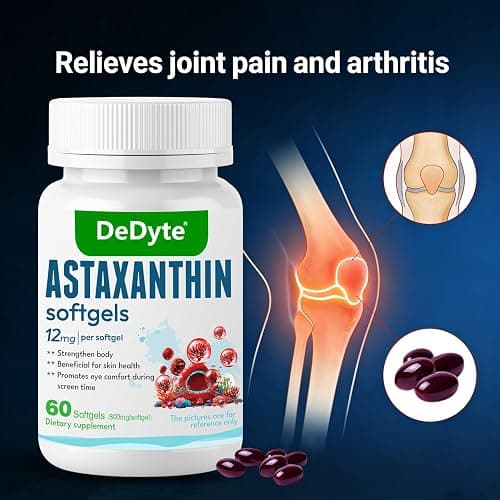 LIFEWORTH Astaxanthin Supplements, Anti-Aging, Antienvejecimiento, Reduce Wrinkles, Arrugas, Glowing Skin & Skin Health, Natural Antioxidant thumbnail 5