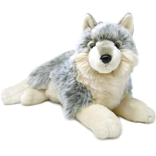 TigerHart Whitaker The Wolf - 14 Inch Stuffed Animal Plush Dog - Image 1
