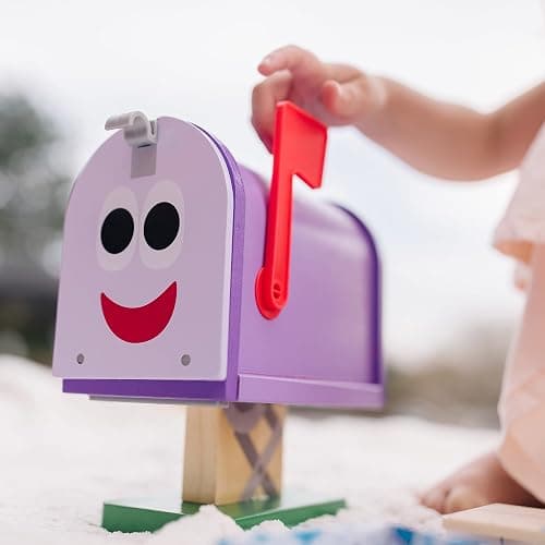 Melissa & Doug Blue's Clues & You! Wooden Mailbox Play Set (27 Pieces) thumbnail 2